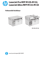 HP LaserJet Pro MFP M130 series Používateľská príručka