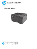 HP LaserJet Pro M701 series Používateľská príručka