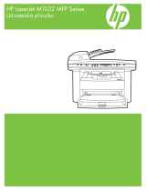 HP LaserJet M1522 Multifunction Printer series Používateľská príručka