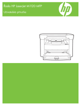 HP LaserJet M1120 Multifunction Printer series Používateľská príručka