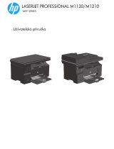 HP LaserJet Pro M1212nf Multifunction Printer series Používateľská príručka