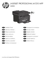 HP LaserJet Pro M1213nf/M1219nf Multifunction Printer series Návod na obsluhu