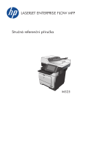 HP LaserJet Enterprise 500 MFP M525 referenčná príručka
