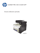 HP LaserJet Pro 500 Color MFP M570 referenčná príručka