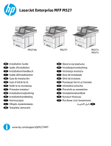 HP LaserJet Enterprise MFP M527 series Návod na inštaláciu