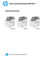 HP Color LaserJet Enterprise MFP M577 series Používateľská príručka