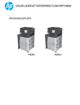 HP Color LaserJet Enterprise flow MFP M880 series Používateľská príručka