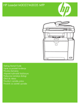 HP LaserJet M3035 Multifunction Printer series Stručná príručka spustenia