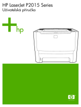 HP LaserJet P2015 Printer series Užívateľská príručka