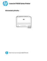 HP LaserJet P2035 Printer series Používateľská príručka