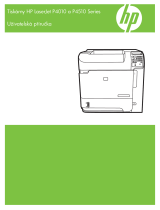 HP LaserJet P4014 Printer series Používateľská príručka