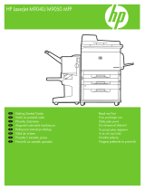 HP LaserJet M9040/M9050 Multifunction Printer series Stručná príručka spustenia