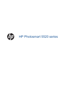 HP Photosmart 5520 e-All-in-One Printer series Používateľská príručka