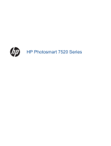 HP Photosmart 7520 e-All-in-One Printer series Návod na obsluhu