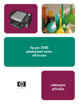 HP PSC 2500 Photosmart All-in-One Printer series referenčná príručka