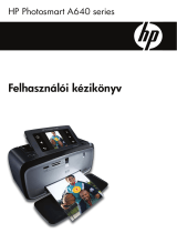 HP Photosmart A640 Printer series Používateľská príručka