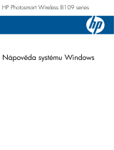 HP Photosmart Wireless All-in-One Printer series - B109 Používateľská príručka