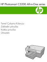 HP Photosmart C5200 All-in-One Printer series Návod na inštaláciu