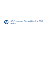 HP Photosmart Premium e-All-in-One Printer series - C310 Používateľská príručka