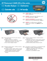 HP Photosmart C4600 All-in-One Printer series Návod na inštaláciu