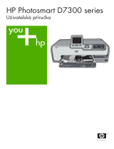 HP Photosmart D7300 Printer series Používateľská príručka