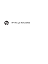 HP Deskjet Ink Advantage 1010 Printer series Návod na obsluhu