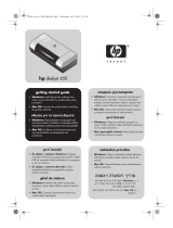 HP Deskjet 450 Mobile Printer series Stručná príručka spustenia