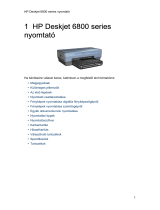 HP Deskjet 6840 Printer series Užívateľská príručka
