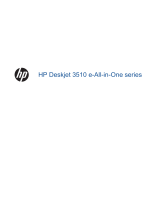 HP Deskjet 3510 e-All-in-One Printer series Návod na obsluhu