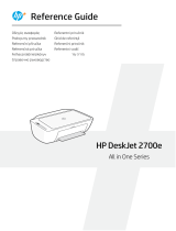 HP DeskJet 2700e All-in-One series Návod na obsluhu