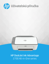 HP DeskJet Ink Advantage 2700 All-in-One series Návod na obsluhu