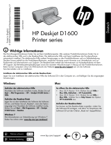 HP Deskjet D1600 Printer series Návod na obsluhu