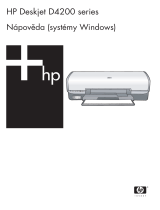 HP Deskjet D4200 Printer series Používateľská príručka