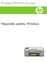HP Deskjet F2200 All-in-One Printer series Používateľská príručka