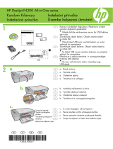 HP Deskjet F4224 All-in-One Printer series Návod na inštaláciu