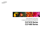HP Samsung CLP-660 Color Laser Printer series Používateľská príručka