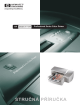 HP 2500c Pro Printer series referenčná príručka