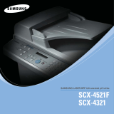 HP Samsung SCX-4521 Laser Multifunction Printer series Používateľská príručka