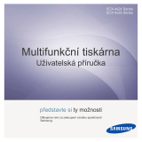 HP Samsung SCX-4824 Laser Multifunction Printer series Používateľská príručka