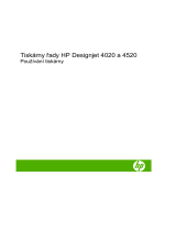 HP DesignJet 4520 Printer series Užívateľská príručka