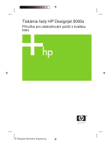 HP DesignJet 8000 Printer series Užívateľská príručka