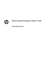 HP DesignJet T920 Printer series Používateľská príručka