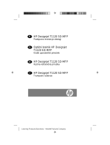 HP DesignJet T1120 SD Multifunction Printer series referenčná príručka