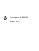 HP Z2 Mini G3 Workstation Používateľská príručka