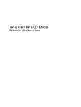 HP Compaq 6720t Mobile Thin Client referenčná príručka
