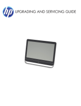 HP Pavilion TouchSmart 23-f300 All-in-One Desktop PC series Používateľská príručka