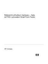 HP Compaq dc7700 Small Form Factor PC referenčná príručka