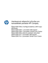 HP Compaq 8200 Elite Small Form Factor PC referenčná príručka
