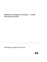 HP Compaq dx2250 Microtower PC referenčná príručka