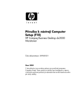 HP Compaq dx2000 Microtower PC Užívateľská príručka